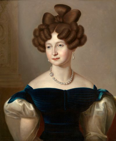 Anna Pavlovna, Grand-Duchess of Russia (1795-1865) by Jan Baptist van der Hulst